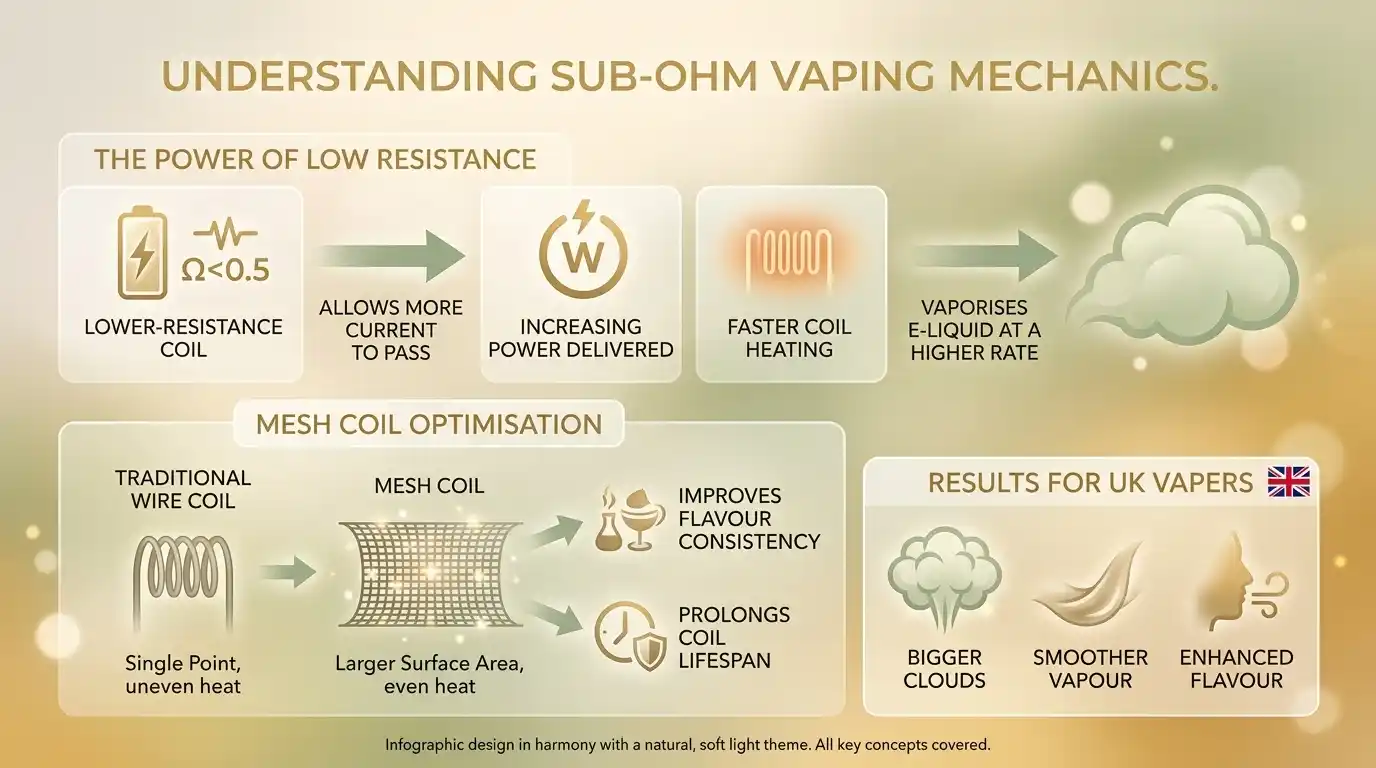 How Sub-ohm vaping works