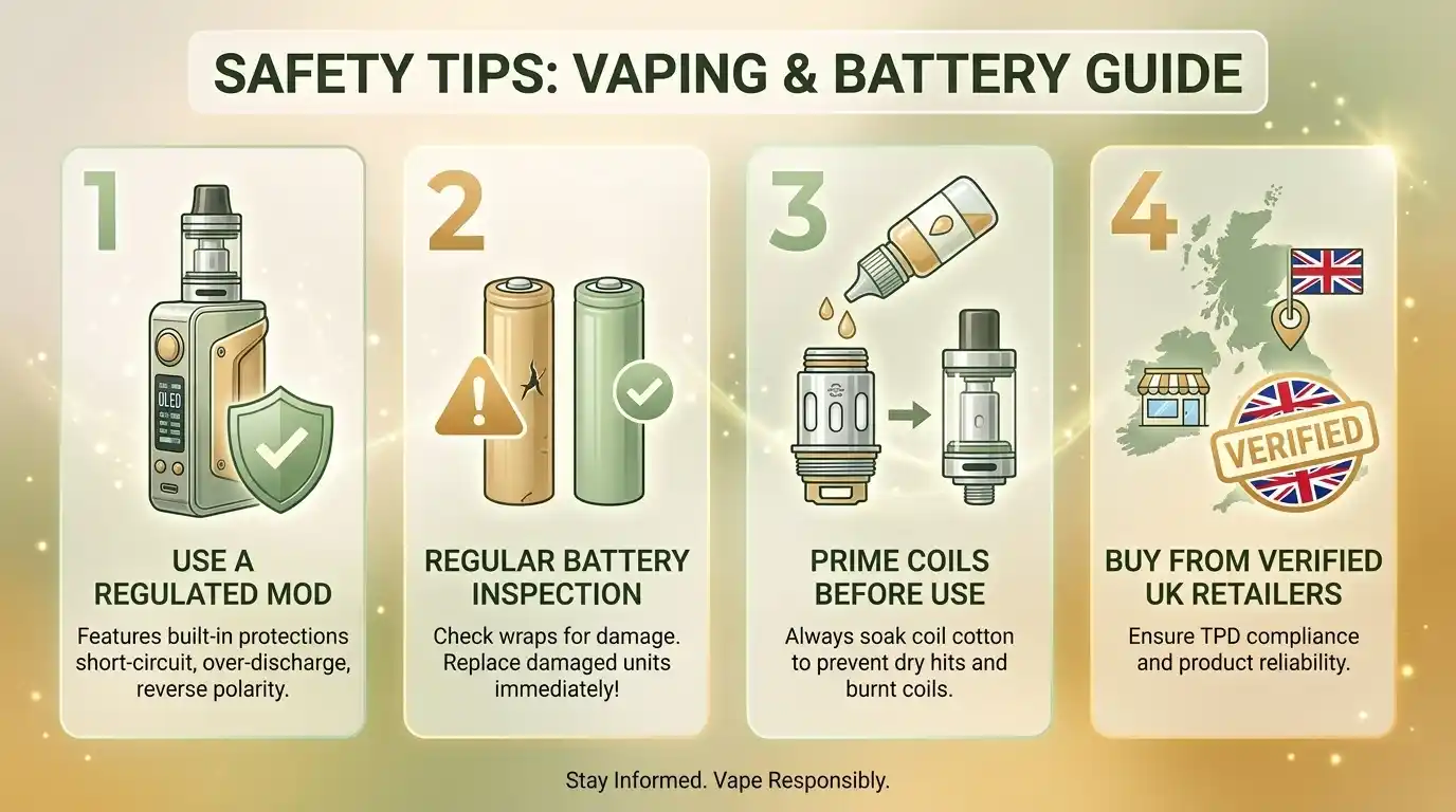 Safety Tips For Vaping