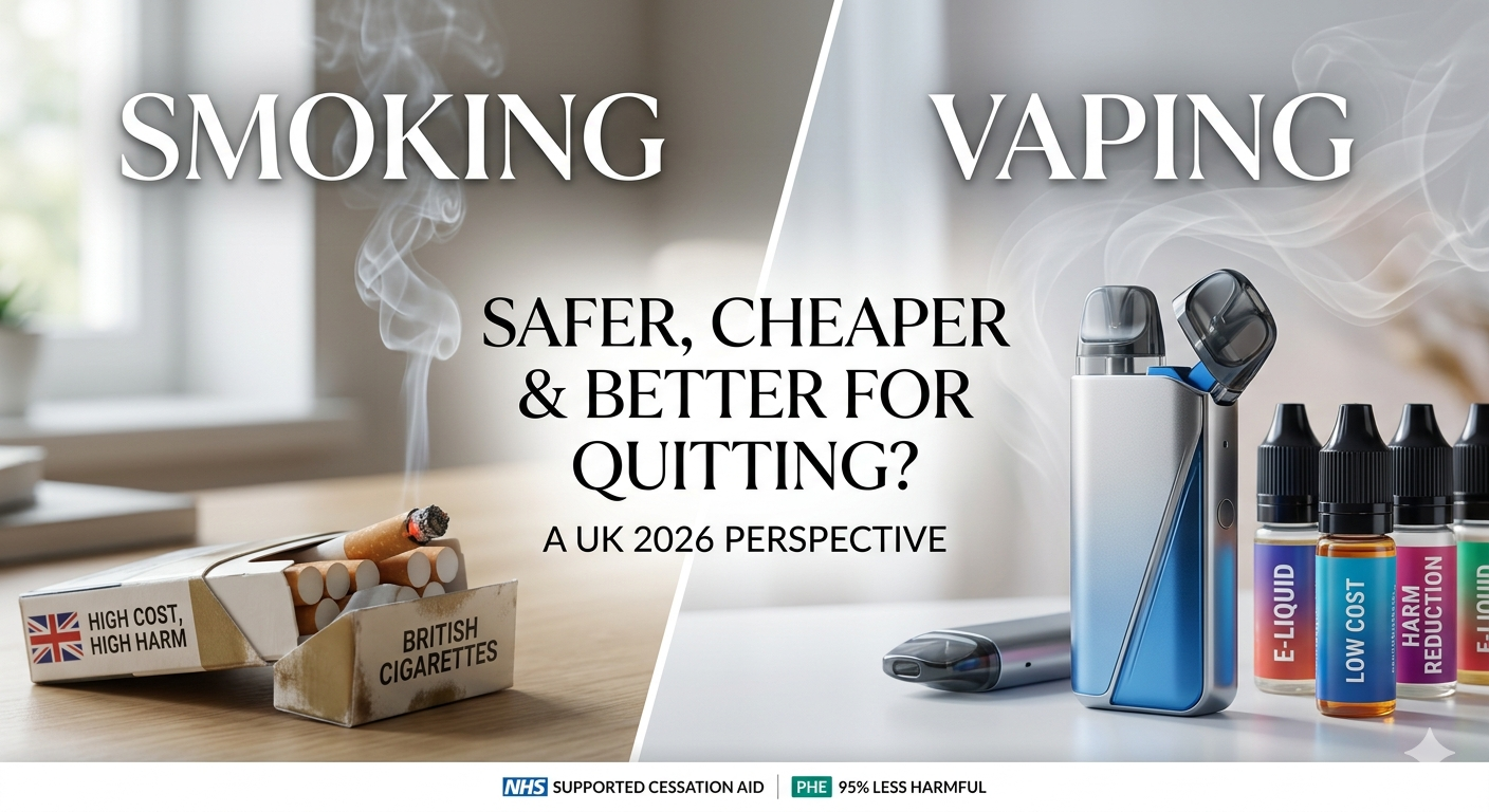 Vaping vs Smoking in the UK