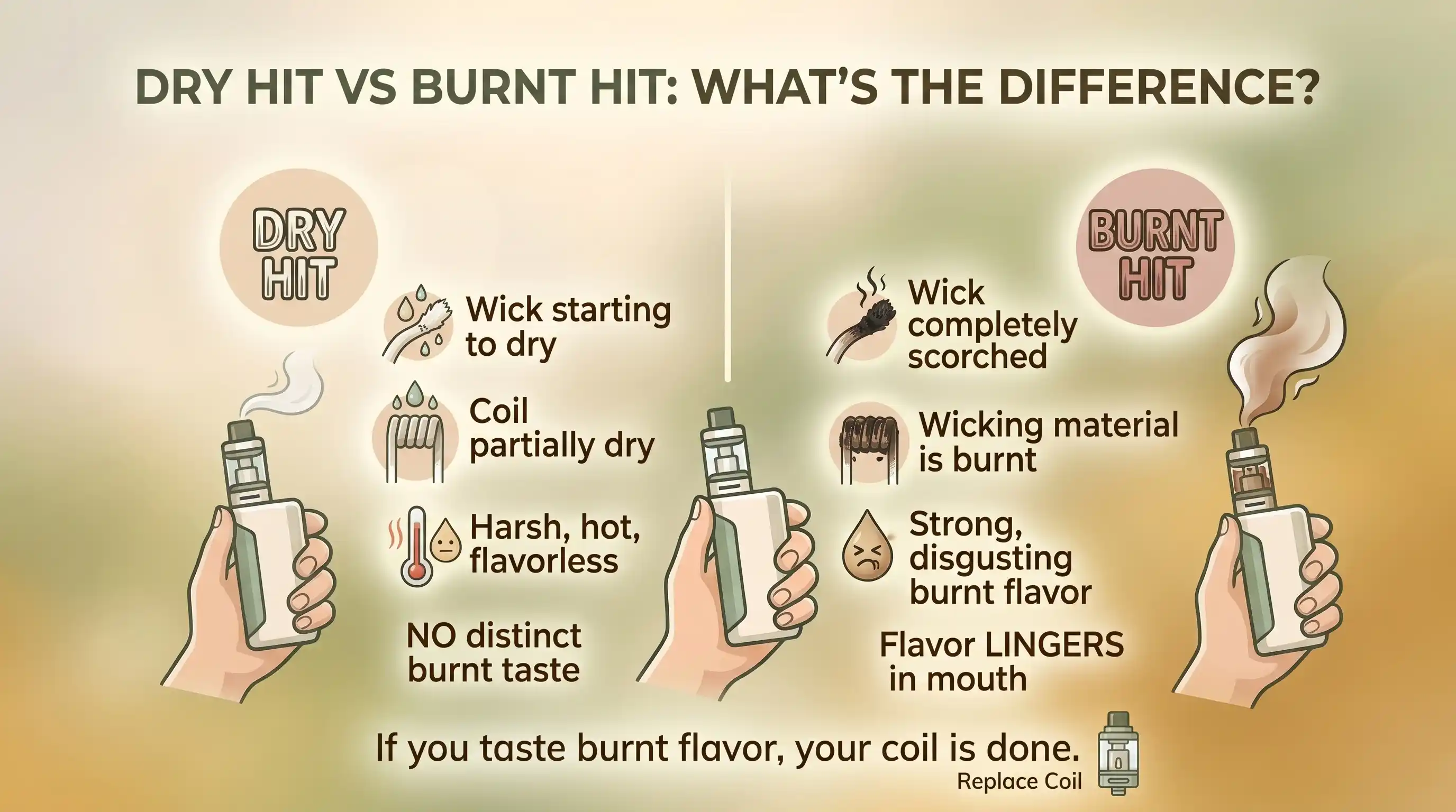 Dry Hit vs Burnt Hit What’s the Difference