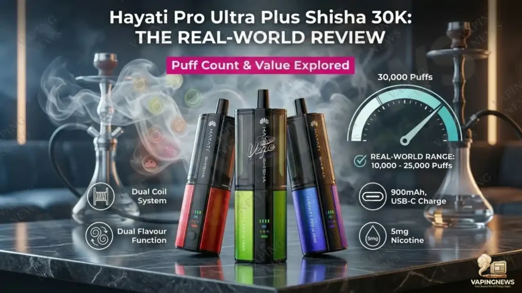 Hayati Pro Ultra Plus Shisha 30K The Real World Review