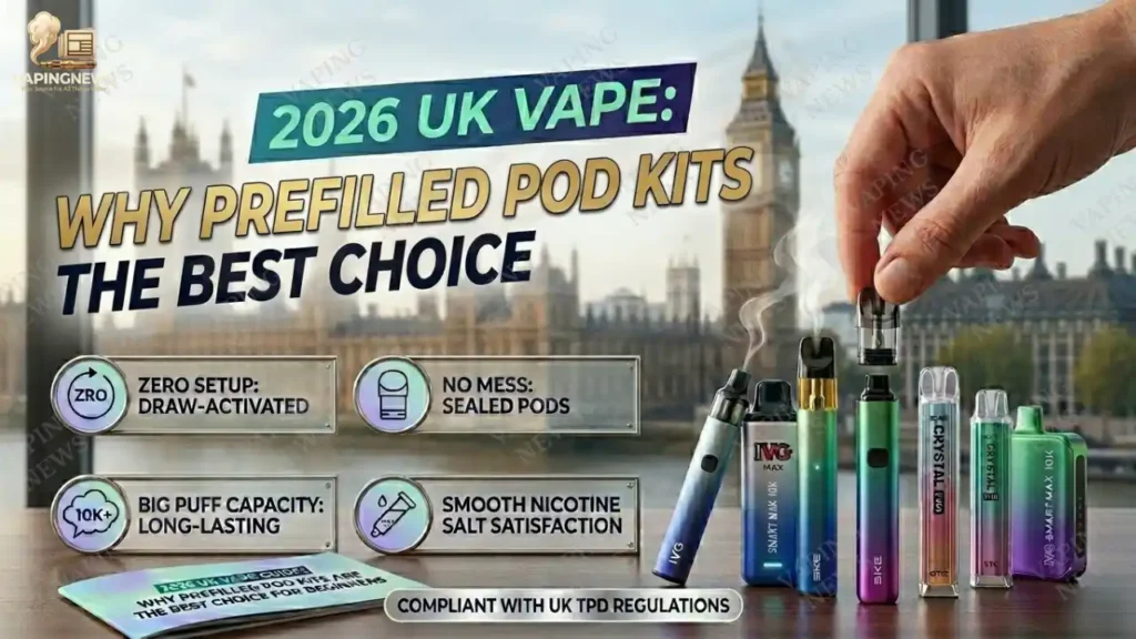 The Best Prefilled Pod Kits for Beginners in the UK A 2026 Guide to Easy Vaping
