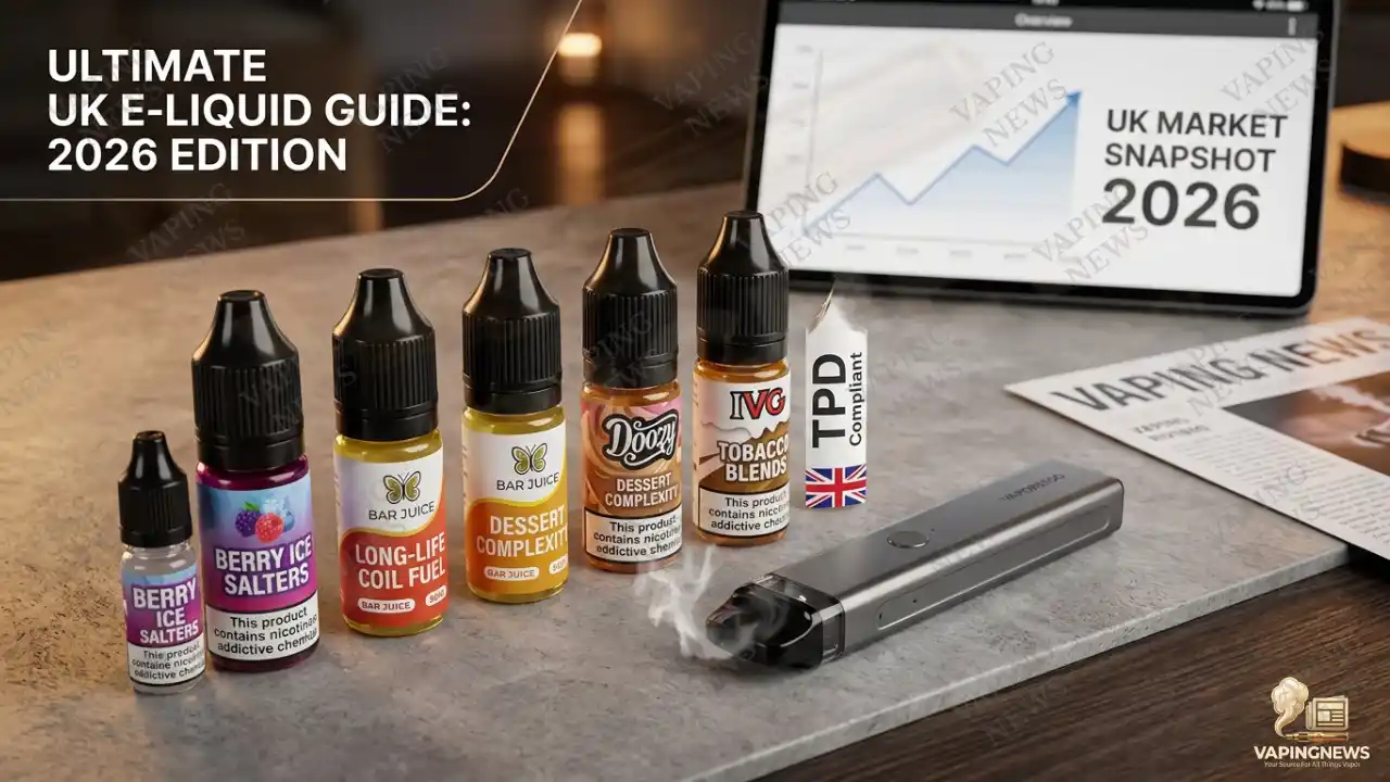 Ultimate UK E-Liquid Guide 2026 Edition