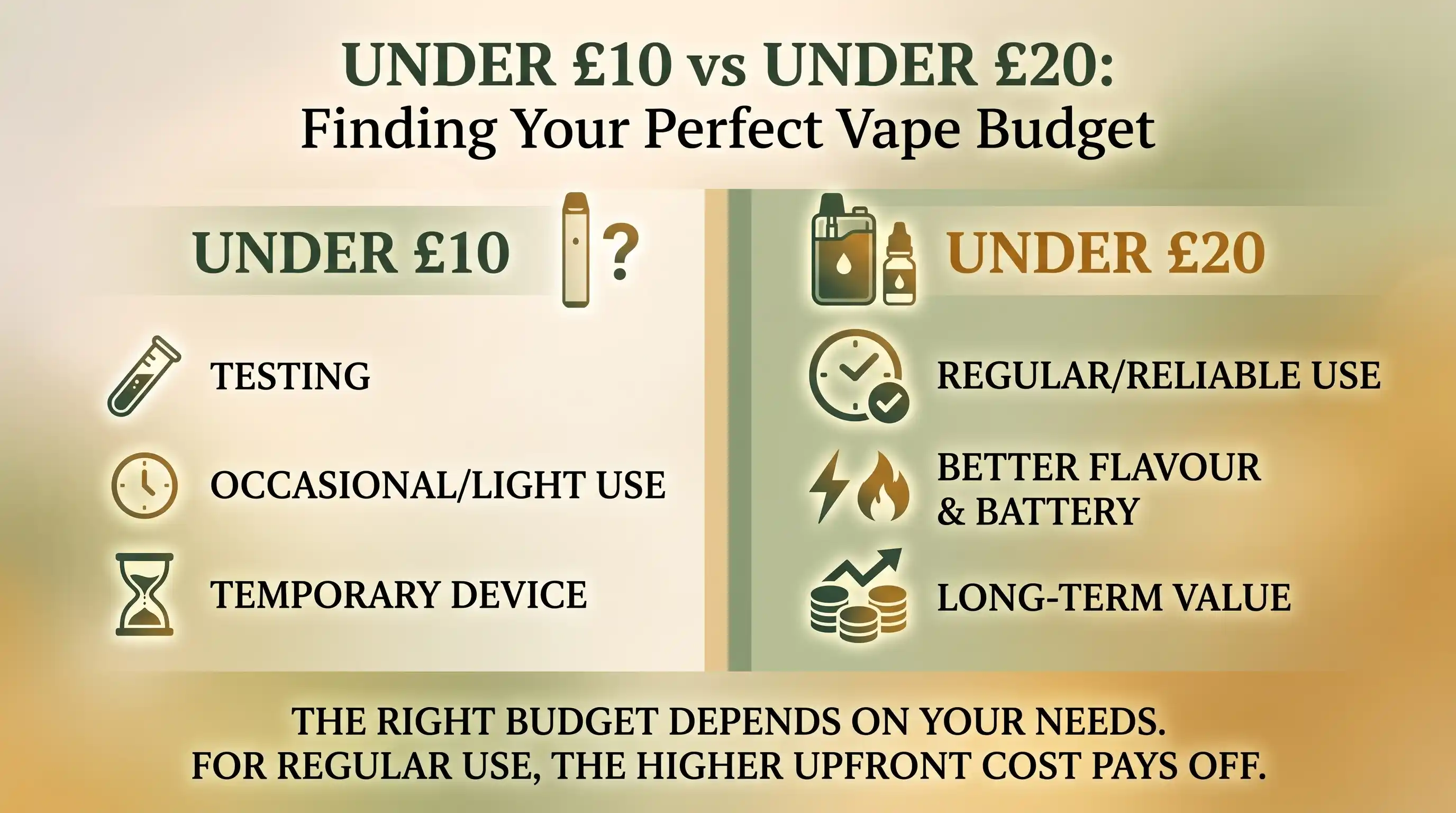 Under £10 vs Under £20 Which Budget Is Right for You