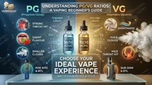 Understanding PGVG Ratios A Vaping Beginner's Guide