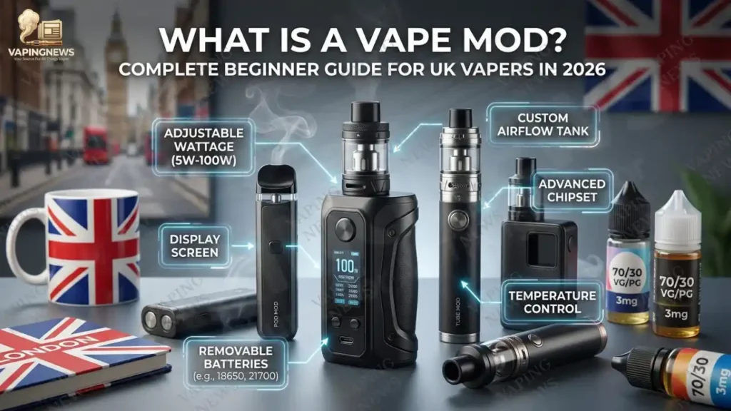 What Is a Vape Mod A Beginner-Friendly Guide for UK Vapers in 2026