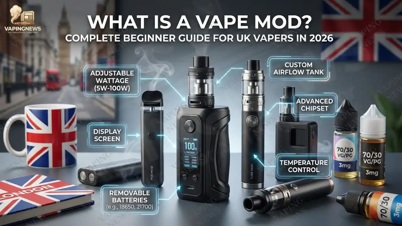What Is a Vape Mod A Beginner-Friendly Guide for UK Vapers in 2026