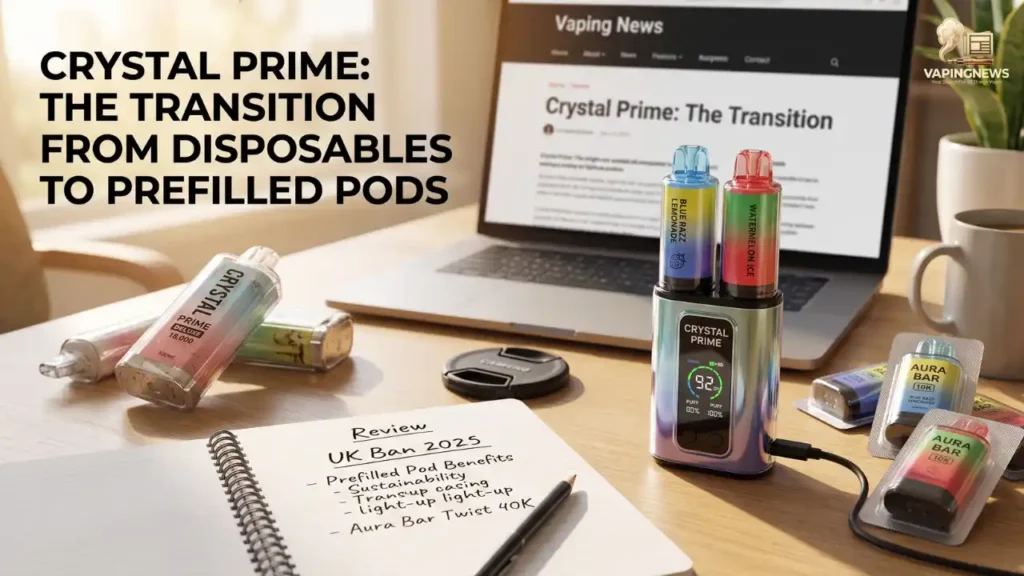 How Crystal Prime Vapes Changed After the UK Disposable Vape Ban