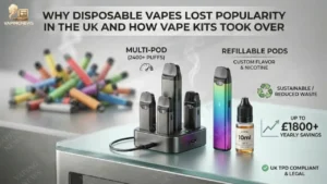Why Disposable Vapes Lost Popularity in the UK and How Vape Kits Took Over