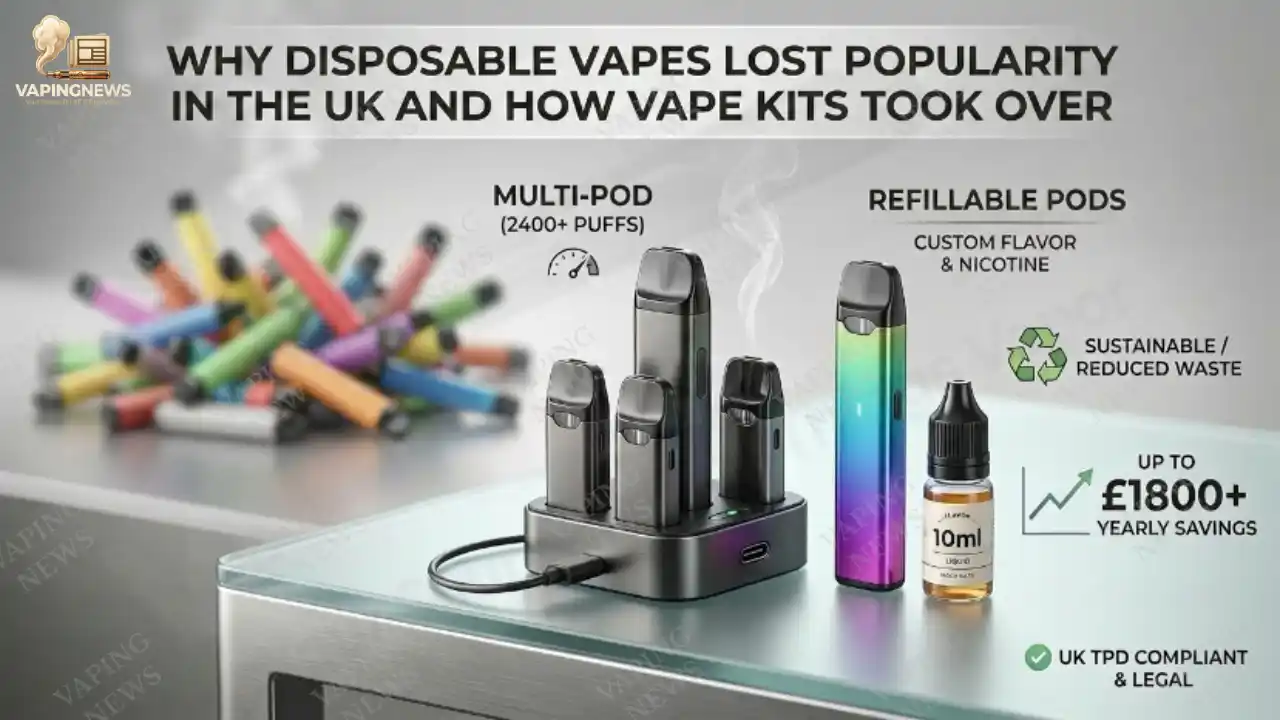 Why Disposable Vapes Lost Popularity in the UK and How Vape Kits Took Over
