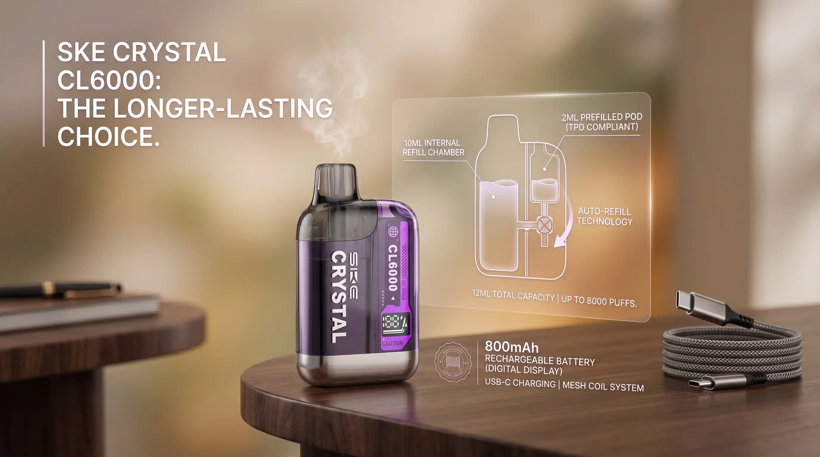 Crystal CL6000 Best for Heavy Users