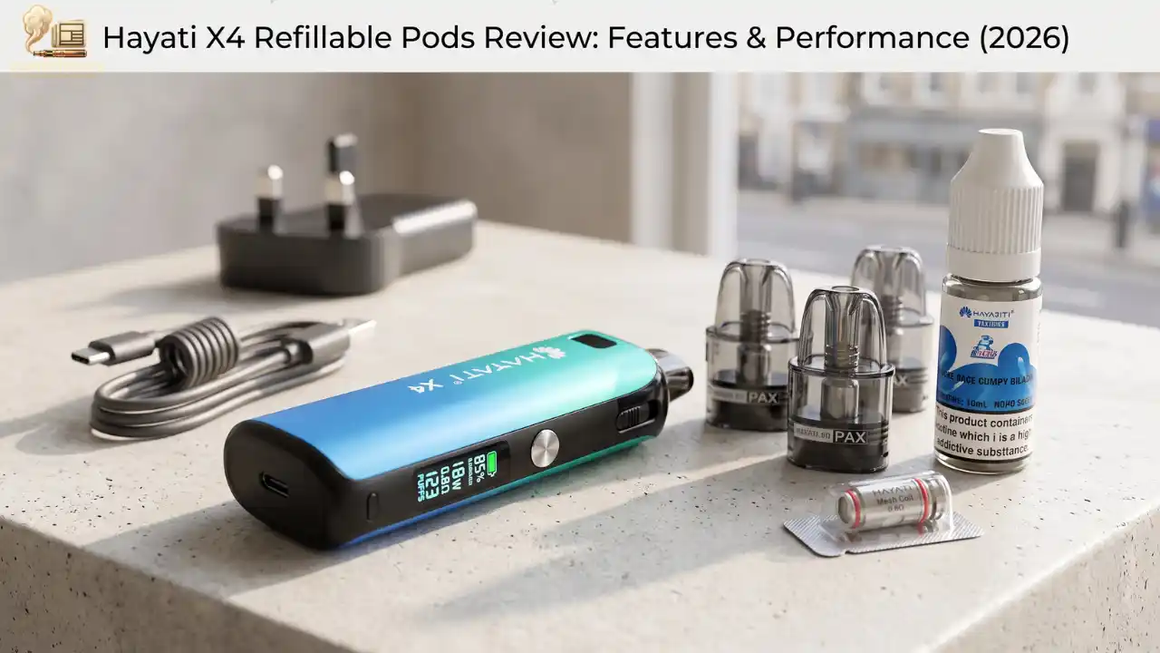 Hayati X4 Refillable Pods Review: Features, Performance & Real UK User Experience (2026 Guide)