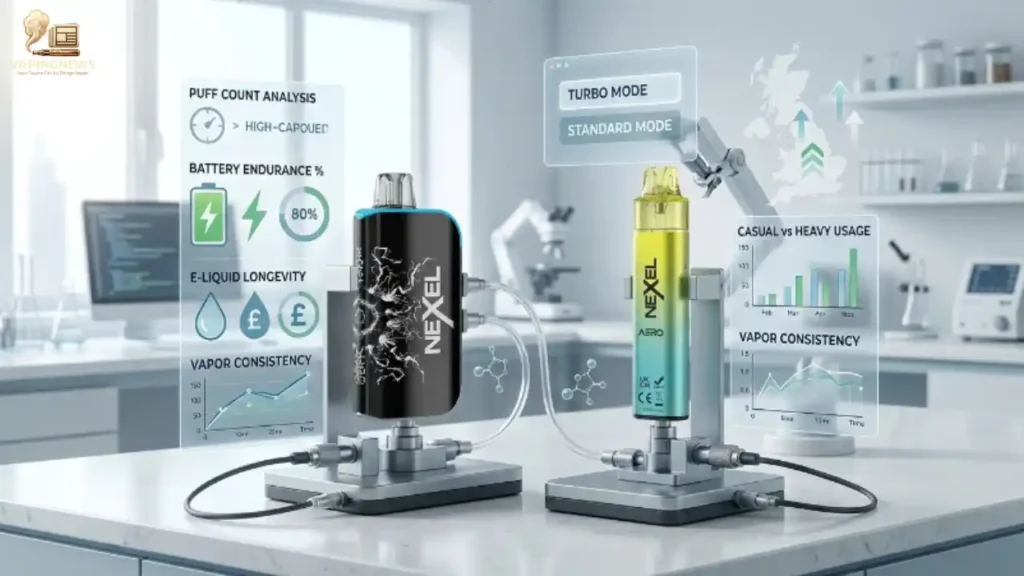 How Long Does a Nexel Vape Last Puff Count, Battery & Real-World Performance (UK Guide 2026)