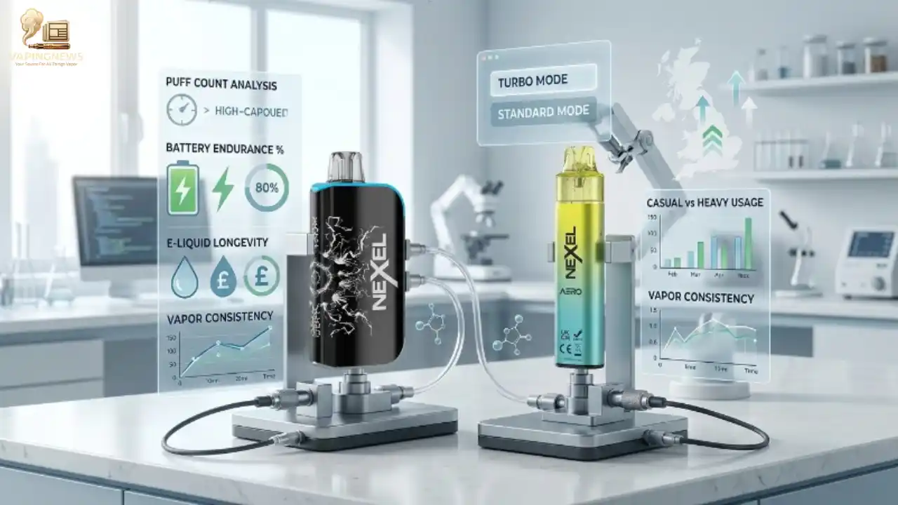 How Long Does a Nexel Vape Last Puff Count, Battery & Real-World Performance (UK Guide 2026)