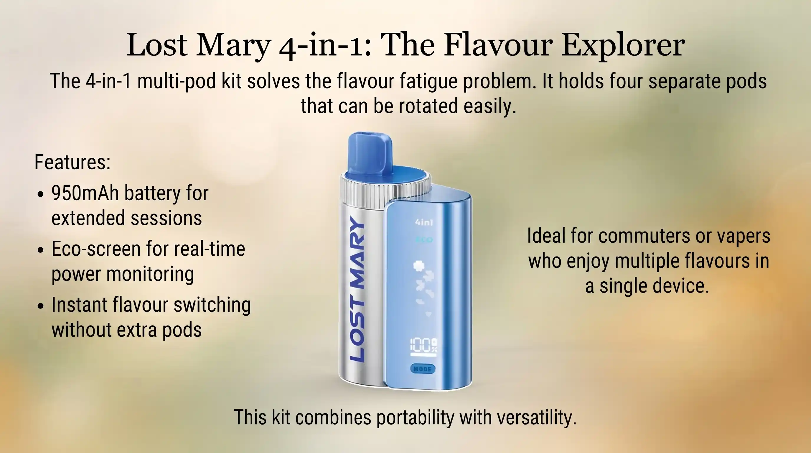 Lost Mary 4-in-1 The Flavour Explorer